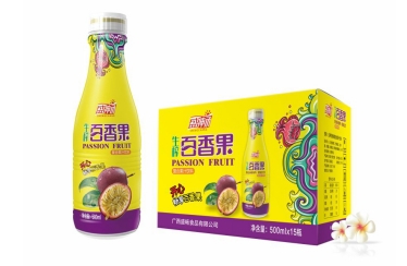 生榨百香果飲料500ml15瓶